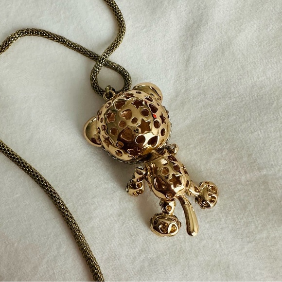 Off Park Articulated Crystal Tiger Gold Tone 30” Mesh Tubs Cain - Picture 9 of 14